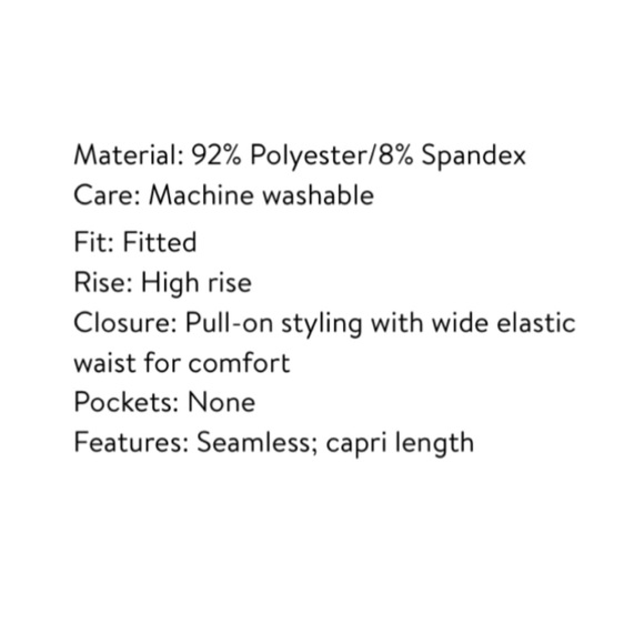 Warners Blissful Benefits Seamless Solid Leggings - Picture 3 of 5